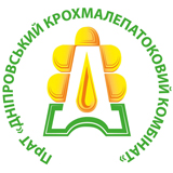 Офіційний логотип Дніпровського крохмалепатокового комбінату
